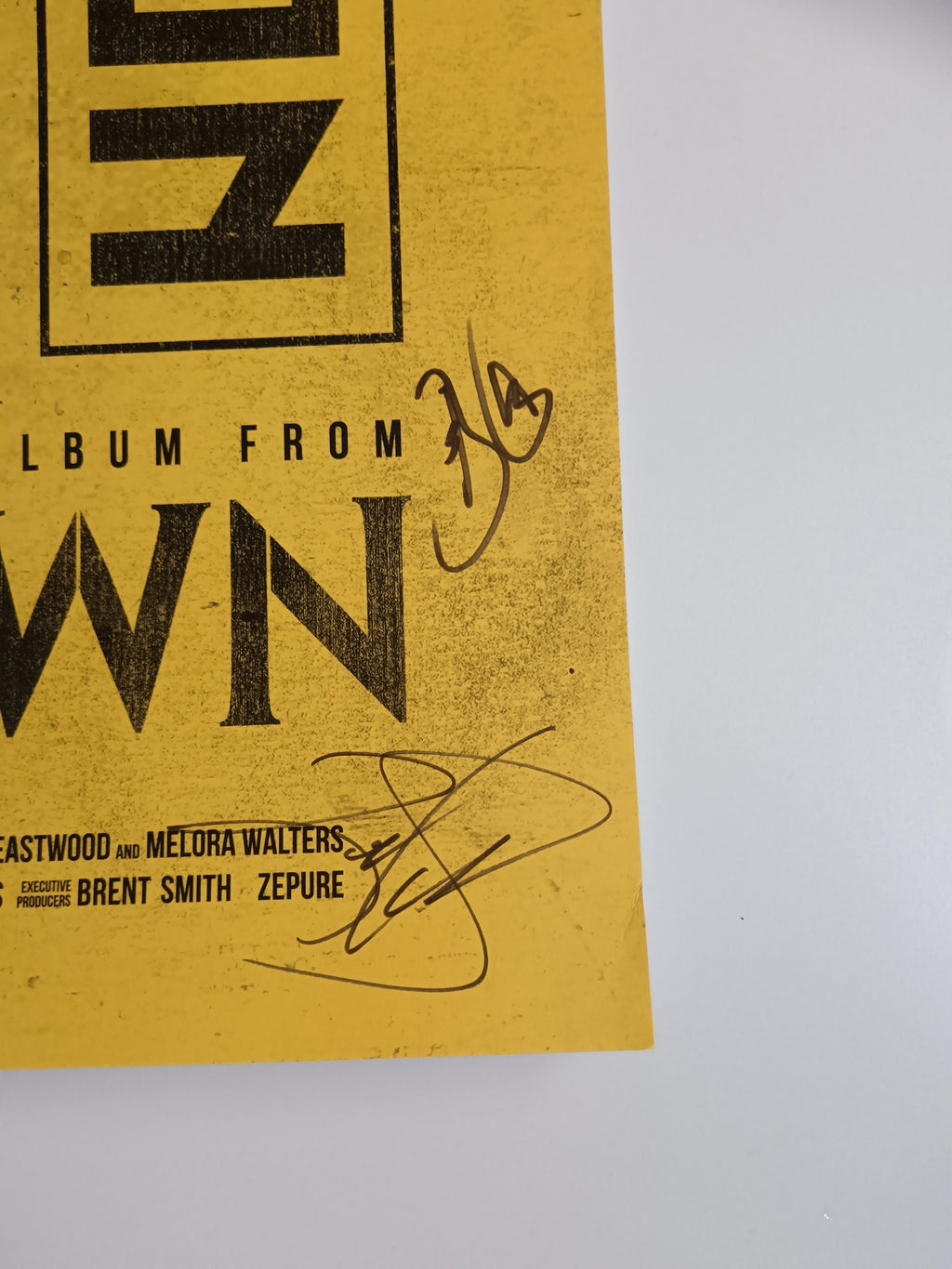 Shinedown Fully Signed “Attention Attention” A2 Poster | Official US Store Multi-Autographed Collectible