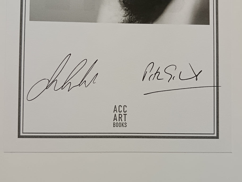 Anna & Peter Gabriel Dual Signed “EYE-D” Hardback Book | Rare Autographed Bookplate Edition
