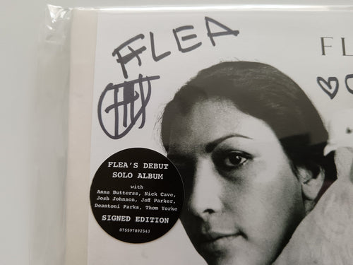 Flea Signed “Honora” CD With Hand-Drawn Hearts | Rare Autographed Signed Edition