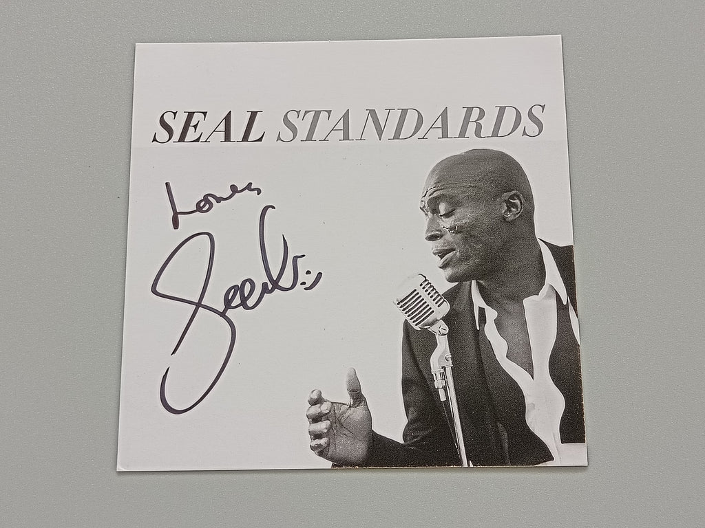 Seal Hand Signed "Standards" Promotional Art Card