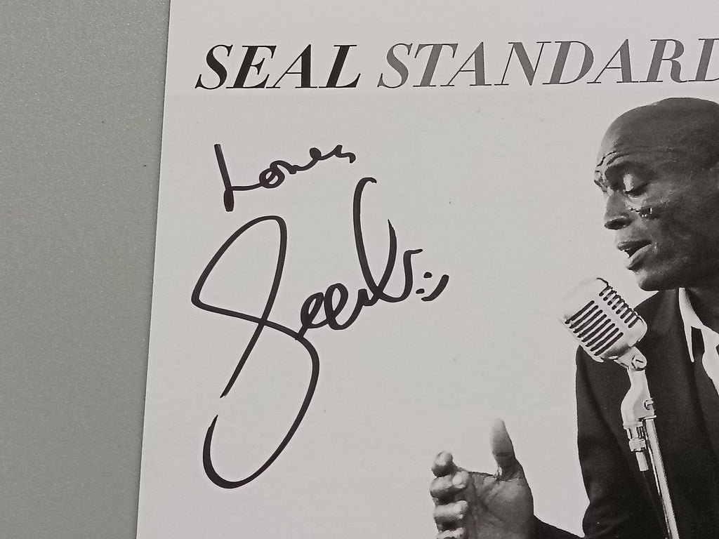 Seal Hand Signed "Standards" Promotional Art Card