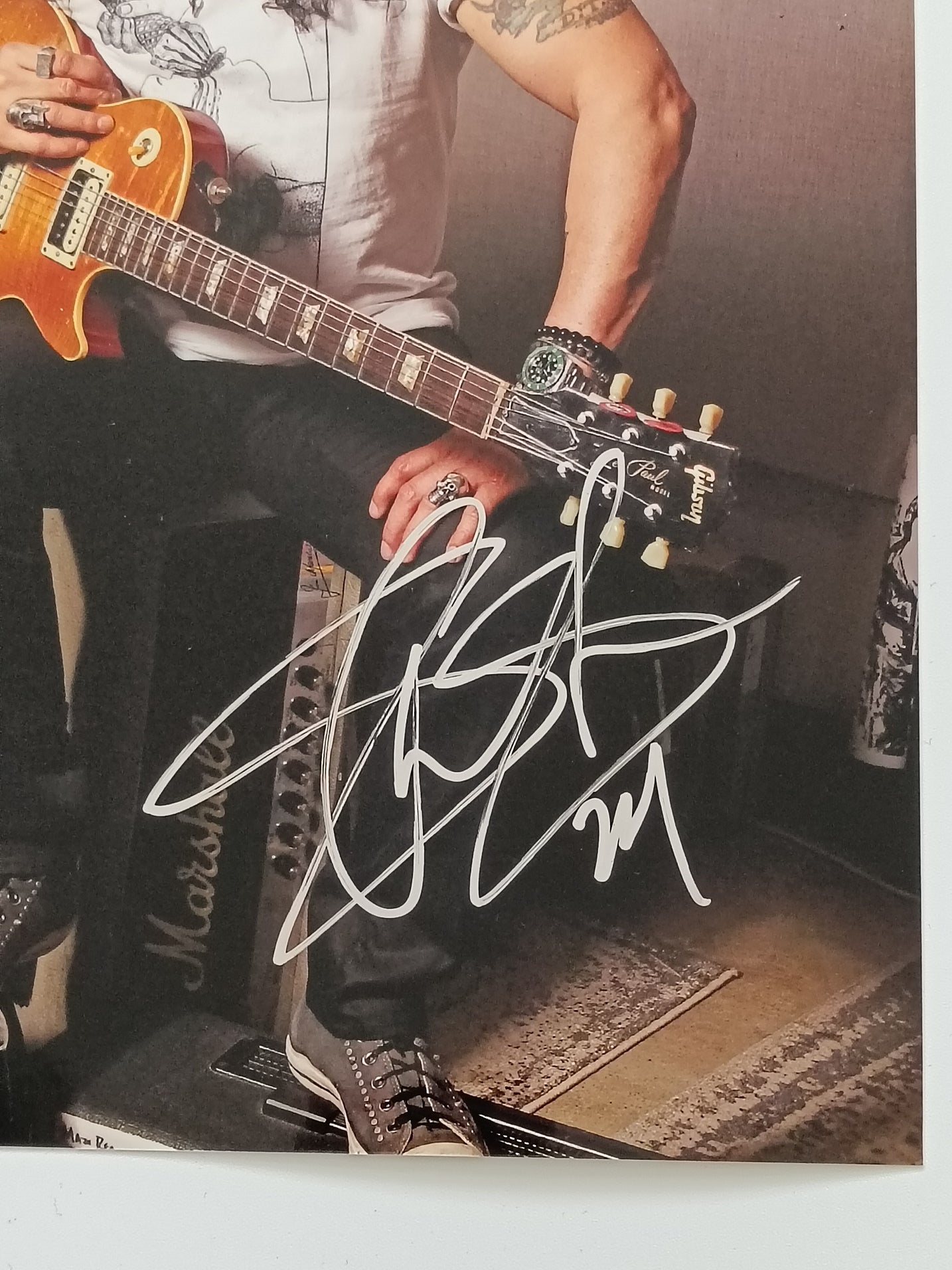 Slash Orgy of the Damned Hand Signed Official Promotional Photograph | A4