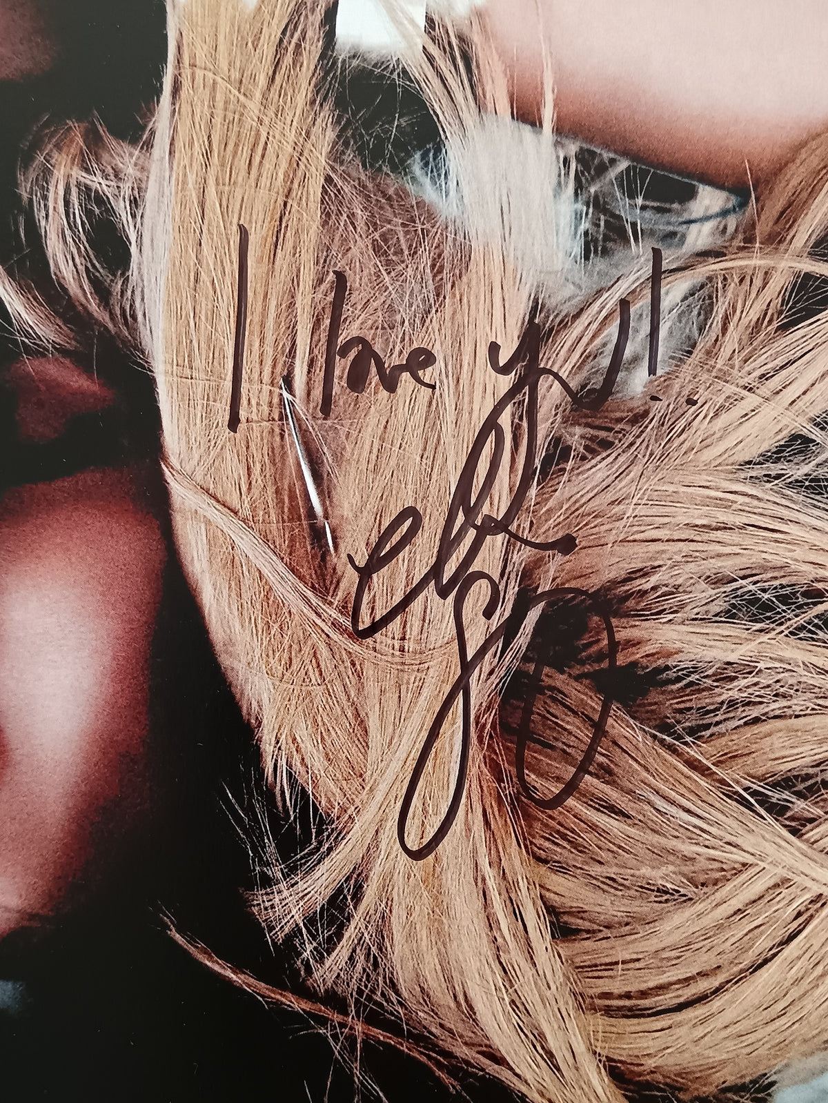 Ellie Goulding – I Know Too Much – Personally Signed Vinyl LP – “I Love You!”
