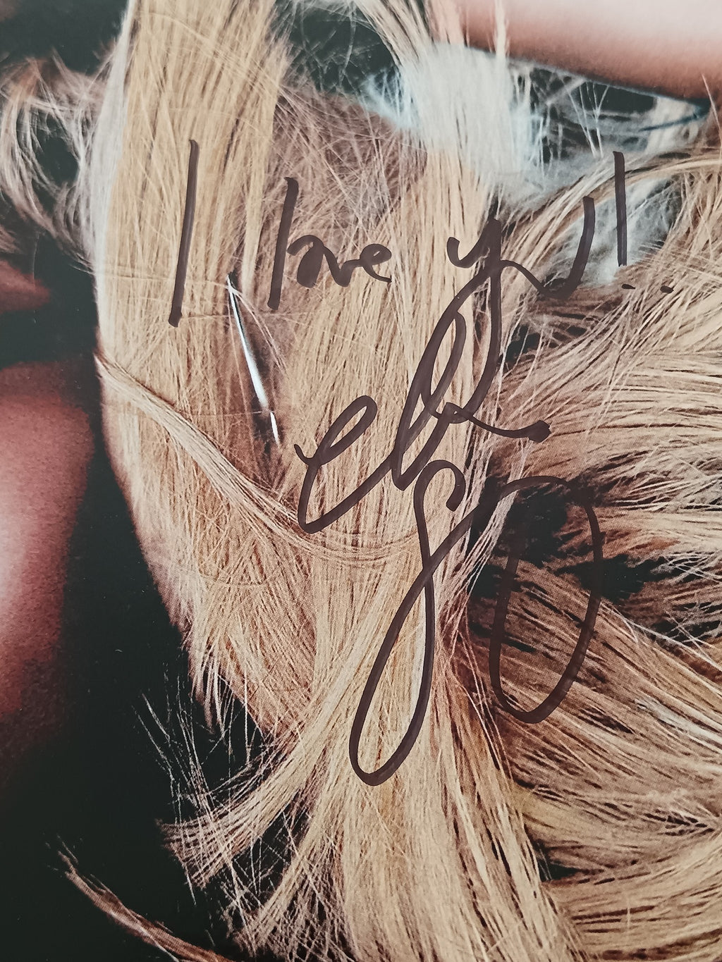 Ellie Goulding – I Know Too Much – Personally Signed Vinyl LP – “I Love You!”
