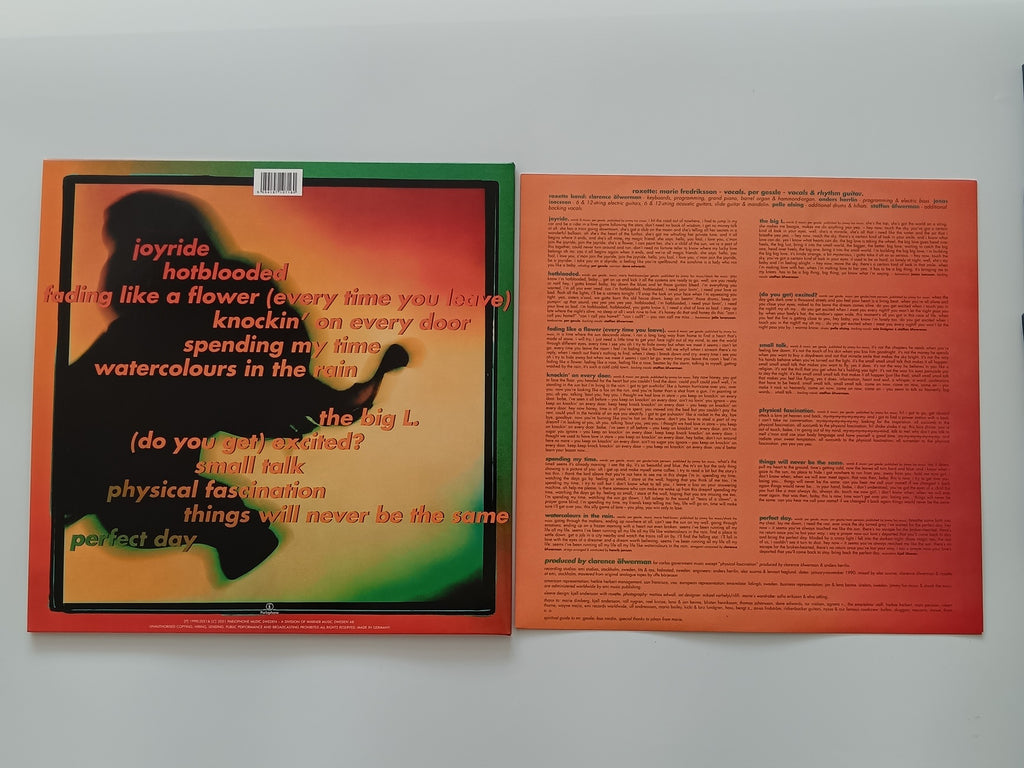 Roxette – Joyride 30th Anniversary Edition Signed Vinyl LP | Per Gessle