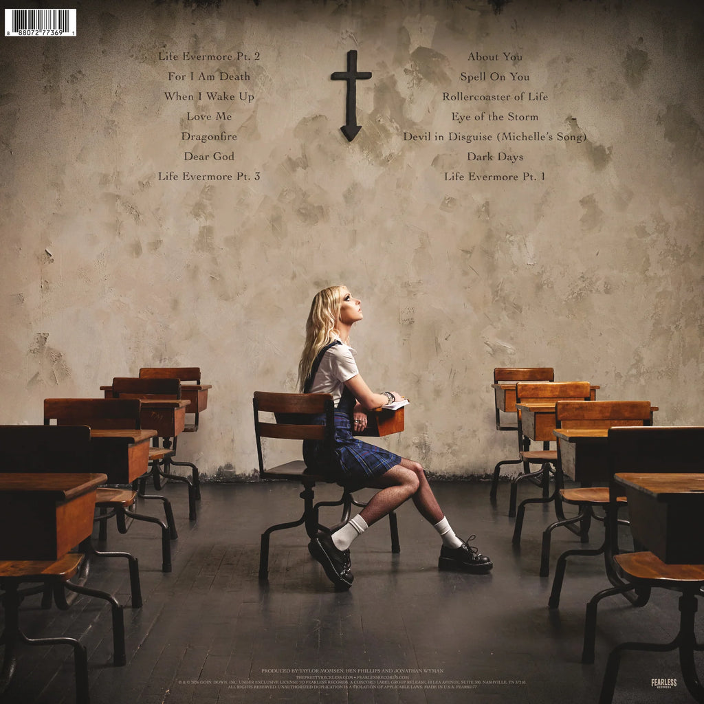 The Pretty Reckless: Dear God — Signed Ghost Vinyl Edition